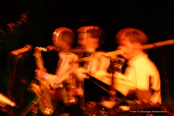 Dei drei Saxophonisten